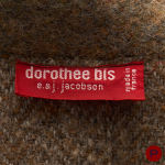 DOROTHÉE BIS E. & J. JACOBSON - CIRCA 1975 - MANTEAU CROISÉ