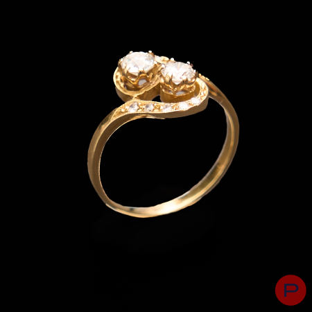 ANONYME - CIRCA 1900- BAGUE