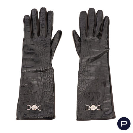 VERSACE  - PAIRE DE GANTS LONGS