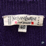 YVES SAINT LAURENT RIVE GAUCHE - CIRCA 1990 - PULL-OVER