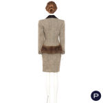 VALENTINO BOUTIQUE - LATE 1980'S - ENSEMBLE, VESTE, JUPE