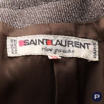 SAINT LAURENT RIVE GAUCHE - AUTOMNE-HIVER 1985/86 - ENSEMBLE, VESTE, JUPE