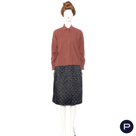 YVES SAINT LAURENT TRICOT - 1980'S - CHEMISIER