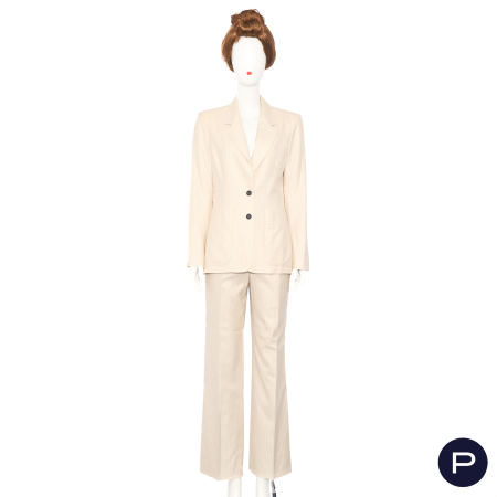 YVES SAINT LAURENT RIVE GAUCHE X STEFANO PILATI - CIRCA 2005 - ENSEMBLE, VESTE, PANTALON