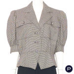 SAINT LAURENT RIVE GAUCHE - PRINTEMPS-ÉTÉ 1982 - VESTE