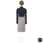 YVES SAINT LAURENT RIVE GAUCHE - CIRCA 1995 - ENSEMBLE, MANTEAU, JUPE