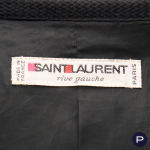 SAINT LAURENT RIVE GAUCHE - 1980'S - VESTE