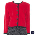 SAINT LAURENT RIVE GAUCHE - AUTOMNE-HIVER 1987/88 - VESTE