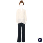 CÉLINE X PHOEBE PHILO - CHEMISIER, PANTALON