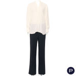 CÉLINE X PHOEBE PHILO - CHEMISIER, PANTALON