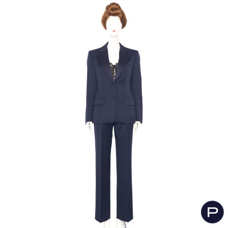 YVES SAINT LAURENT X STEFANO PILATI - PRINTEMPS-ÉTÉ 2008 - ENSEMBLE, VESTE, PANTALON