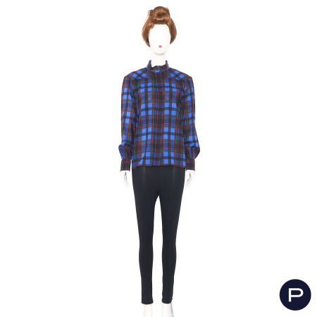 SAINT LAURENT RIVE GAUCHE - 1980'S - BLOUSE