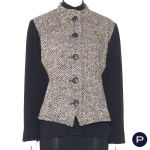 SAINT LAURENT RIVE GAUCHE - AUTOMNE-HIVER 1986/87 - VESTE