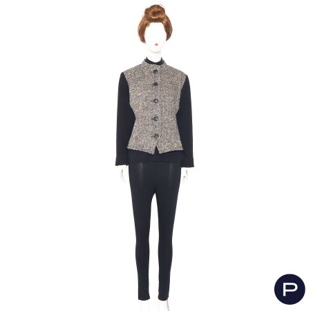 SAINT LAURENT RIVE GAUCHE - AUTOMNE-HIVER 1986/87 - VESTE