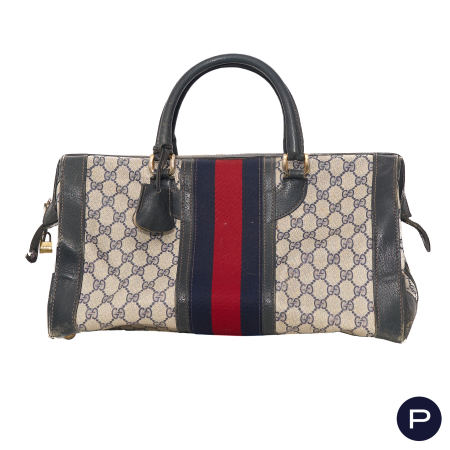 GUCCI - 1980'S - SAC DE WEEK-END