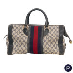 GUCCI - 1980'S - SAC DE WEEK-END