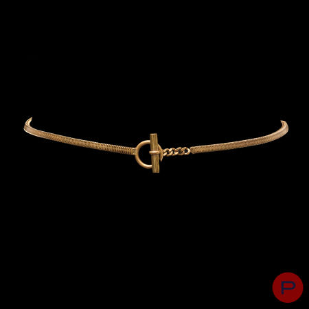 YVES SAINT LAURENT - CIRCA 1970- CEINTURE SAUTOIR