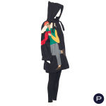JEAN-CHARLES DE CASTELBAJAC KO AND CO - AUTOMNE-HIVER 1988/89 - MANTEAU