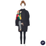 JEAN-CHARLES DE CASTELBAJAC KO AND CO - AUTOMNE-HIVER 1988/89 - MANTEAU