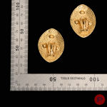 GOOSSENS- PAIRE DE BOUCLES D'OREILLES