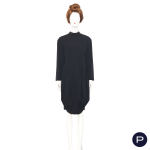 CERRUTI 1881 LIGNE POUR FEMME - AUTOMNE-HIVER 1988/89 - ROBE