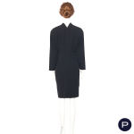 CERRUTI 1881 LIGNE POUR FEMME - AUTOMNE-HIVER 1988/89 - ROBE