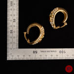 GOOSSENS- PAIRE DE BOUCLES D'OREILLES