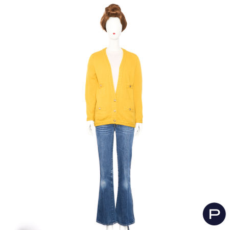 CHANEL X KARL LAGERFELD - CIRCA 1980 - CARDIGAN