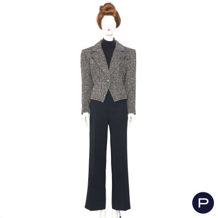 SAINT LAURENT RIVE GAUCHE - AUTOMNE-HIVER 1987/88 - VESTE