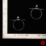 HERMÈS - 2000/10'S- PAIRE DE BOUCLES D'OREILLES
