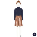 YVES SAINT LAURENT RIVE GAUCHE - AUTOMNE-HIVER 1992/93 - JUPE