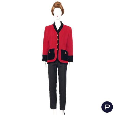 YVES SAINT LAURENT RIVE GAUCHE - AUTOMNE-HIVER 1994/95 - VESTE