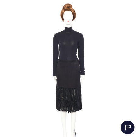 YVES SAINT LAURENT RIVE GAUCHE - AUTOMNE-HIVER 1992/93 - JUPE