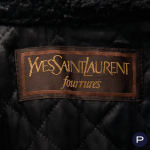 YVES SAINT LAURENT FOURRURES - 1980'S - VESTE