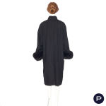 YVES SAINT LAURENT FOURRURES - LATE 1980'S - MANTEAU