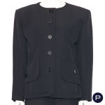 SAINT LAURENT RIVE GAUCHE - 1980'S - VESTE