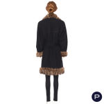 SAINT LAURENT RIVE GAUCHE - 1980'S - MANTEAU