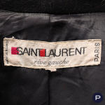 SAINT LAURENT RIVE GAUCHE - 1980'S - MANTEAU
