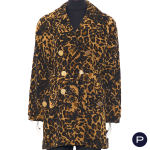 YVES SAINT LAURENT RIVE GAUCHE - AUTOMNE-HIVER 1993/94 - MANTEAU CROISÉ