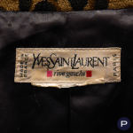 YVES SAINT LAURENT RIVE GAUCHE - AUTOMNE-HIVER 1993/94 - MANTEAU CROISÉ