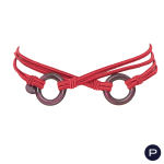 YVES SAINT LAURENT - 1980/90'S  - CEINTURE-LIEN