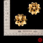 CHANEL - 1980'S- PAIRE DE BOUCLES D'OREILLES