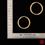 CHANEL - 1980'S- PAIRE DE BOUCLES D'OREILLES