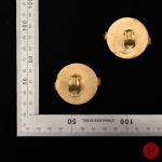 CHANEL - 1983- PAIRE DE BOUCLES D'OREILLES