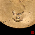 CHANEL - 1983- PAIRE DE BOUCLES D'OREILLES