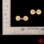 CHANEL - CIRCA 1980- BOUTONS DE MANCHETTE