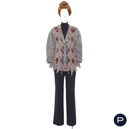 MAISON MARGIELA X JOHN GALLIANO - AUTOMNE-HIVER 2023/24 - CARDIGAN
