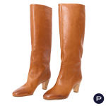 MAISON MARGIELA X JOHN GALLIANO - PAIRE DE BOTTES