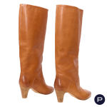 MAISON MARGIELA X JOHN GALLIANO - PAIRE DE BOTTES