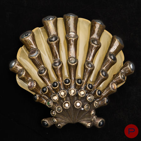 LANVIN X ELIE TOP - RESORT 2012- BROCHE